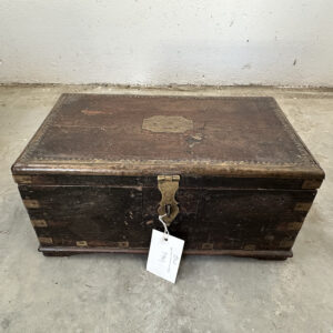 Black box with deco brass